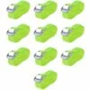VidaXL Sangle 10 Pcs 0,25 Tonne 5 M X 25 Mm Vert Fluorescent - Vert