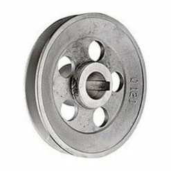 HELIOTRADE Poulie Pour Moteur Electrique 120 Mm Entraxe 19 Mm