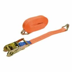 AUTOBEST Sangle D'arrimage à Crochets Fermés - Sangles D'arrimage 2 Tonnes - Grande Résistance Aux Coupures Et à L'usure - 10 M - 35 Mm 10 M