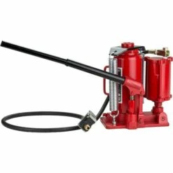 DEMA Cric Hydraulique ET Pneumatique - 12 Tonnes - Hauteur Maxi 460 Mm