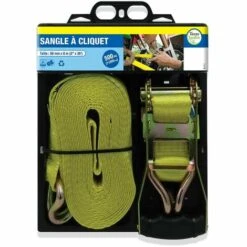 TERRE JARDIN Sangle D'arrimage à Cliquet 8 Mètres 4500 Kg