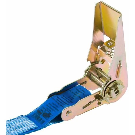 AREBOS 10x Sangle D'Arrimage à Cliquet 800 Kg, 6 M - Bleu – Image 5