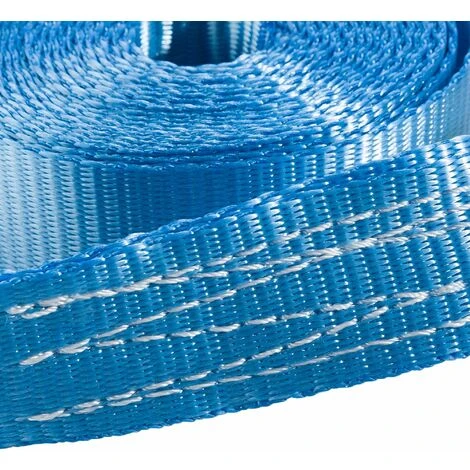 AREBOS 10 X Sangle D'Arrimage | Sangle à Cliquet Sangles | Pour Transport Moto | Camion Sangle Arrimage | Courroies De Tension Pour Camping-car | 4m X 25mm | 800 DaN | En Une Partie - Bleu – Image 4