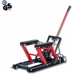 TRAD4U Pont Elevateur Hydraulique 680KG Pour Quad Et Motos Lève-moto Plateforme élévatrice