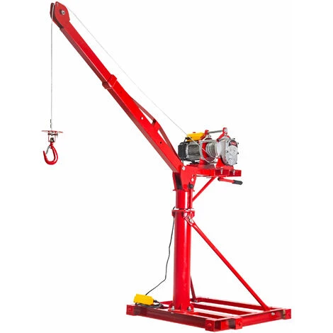 Grue Mobile 500 Kg Avec Palan électrique 230 V MW-Tools BK500 – Image 2