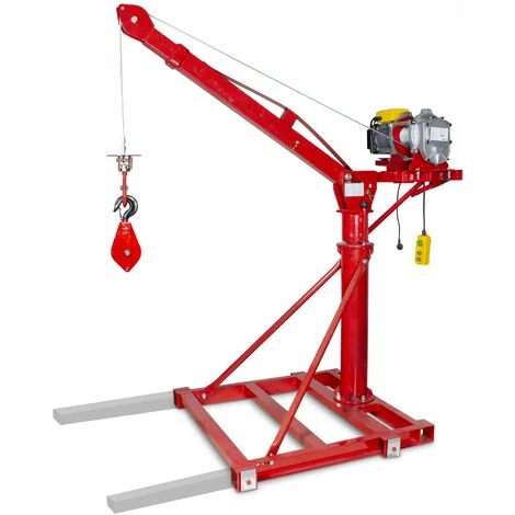 Grue Mobile 500 Kg Avec Palan électrique 230 V MW-Tools BK500 – Image 3